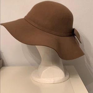 Brown floppy BoHo style hat